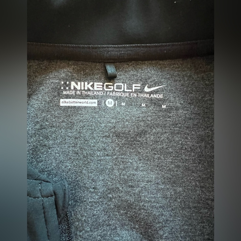 🖤 EUC NIKE Golf Logo Black Composite Vest | Women’s Size Medium - Picture 9 of 11